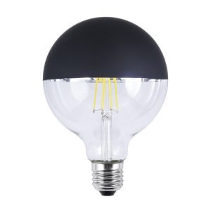 BOMBILLA LED NEGRO MATE LED 6W 580LM 3000K - E-27