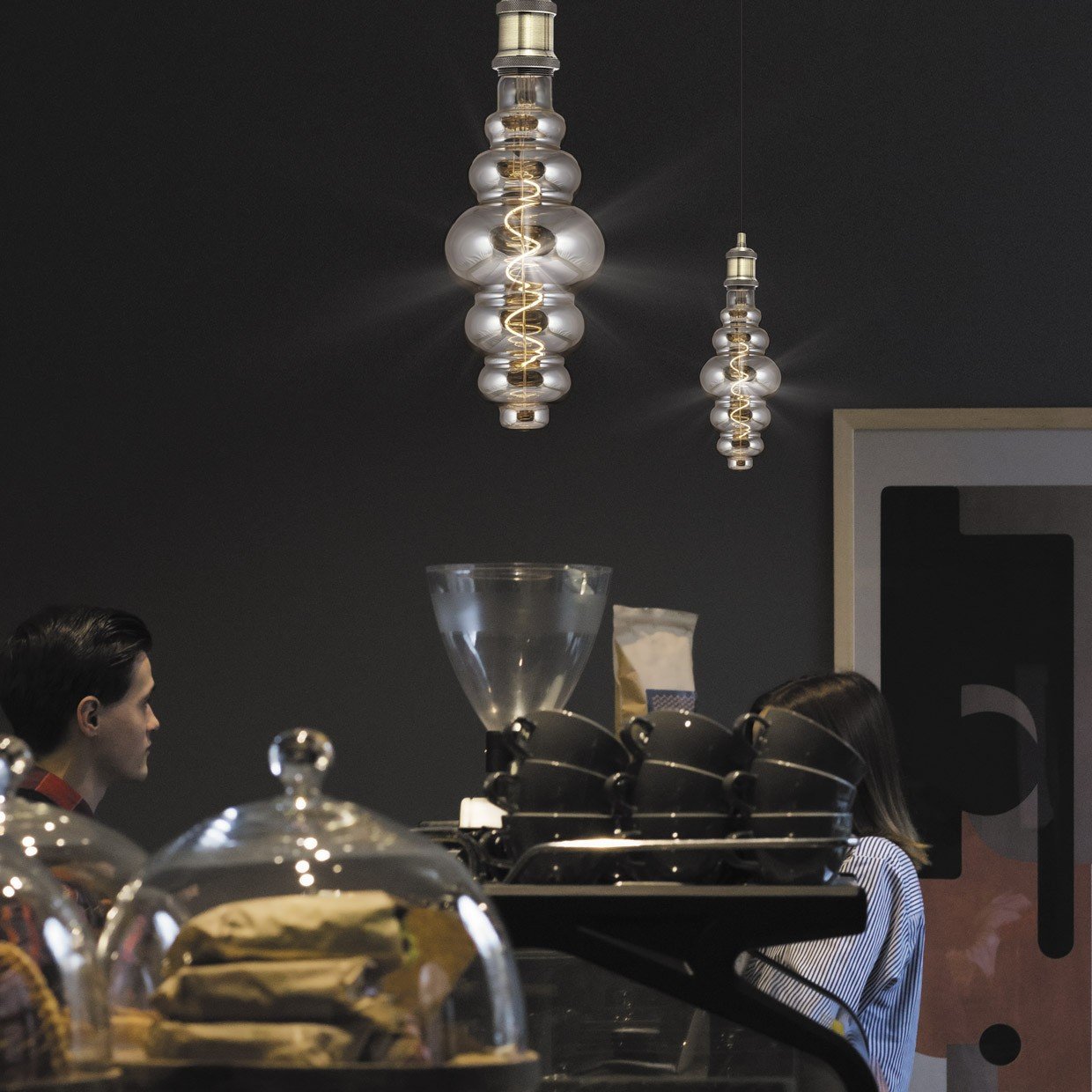 BOMBILLA LED VINTAGE 8W AMBAR LED 8W 760LM 3000K - E-27 - Imagen 2