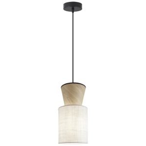 COLGANTE 1L AOSTA LINO TOSTADO 1 X 60W E-27