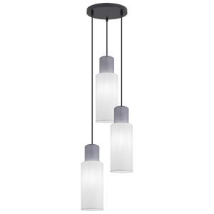 COLGANTE 3L KILIAN BLANCO/GRIS 3 X 60W E-27