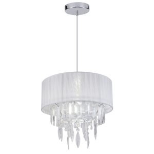 COLGANTE CAPEL CROMO 1 X 60W E-27