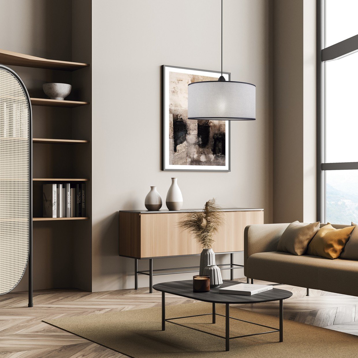 COLGANTE DAFNE VISON 1 X 60W E-27 - Imagen 3