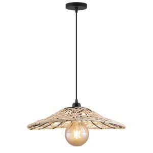 COLGANTE DIZA RATAN 1 X 60W E-27