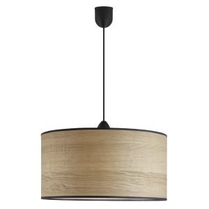 COLGANTE LARINO MADERA 1 X 60W E-27