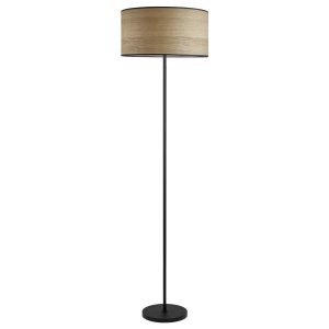 COLGANTE LARINO MADERA/NEGRO 1 X 60W E-27