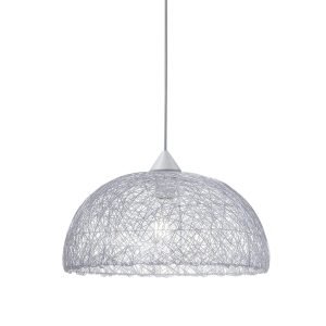 COLGANTE MARAÑA PLATA 1 X 60W E-27