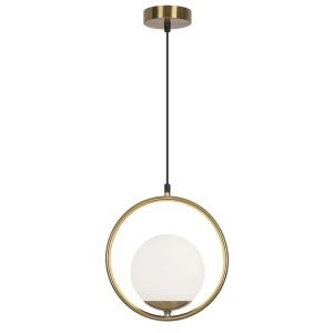 COLGANTE ODIL LATÓN  1 X 40W E-14