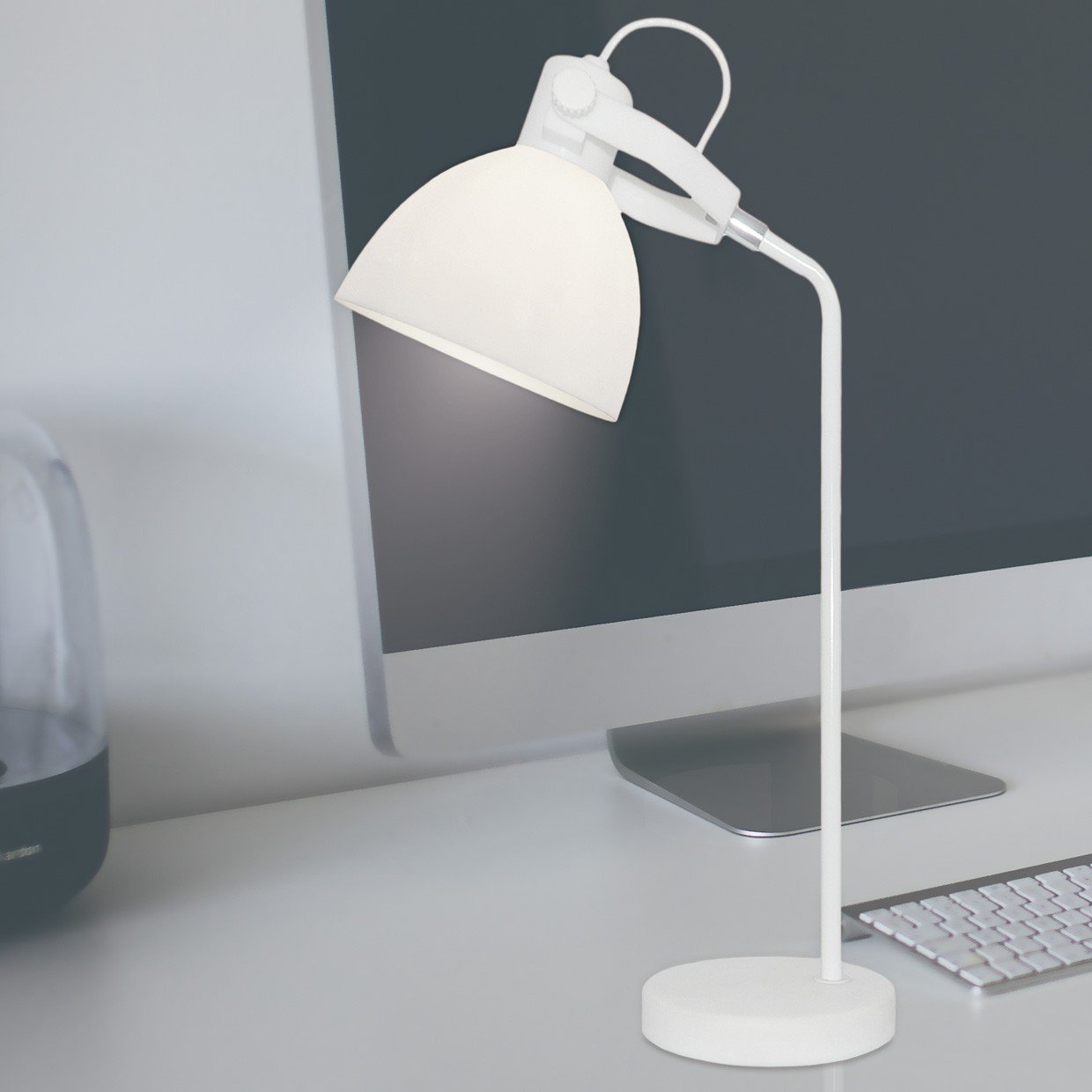 FLEXO SENDAI BLANCO 1 X 40W E-14 - Imagen 2