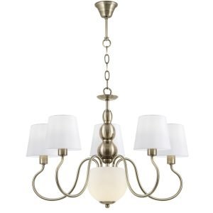 LAMPARA 5L MAXIMA CUERO 5 X 60W E-14