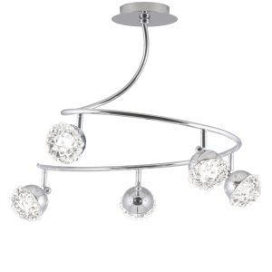 LAMPARA 5L STELLA CROMO LED 30W 2850LM 4000K