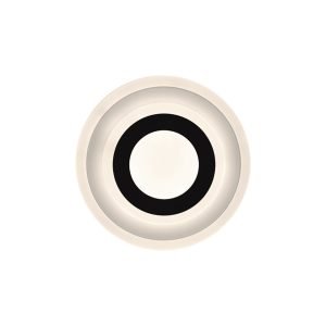 PLAFON LED TRANI BLANCO/NEGRO LED 18W 1450LM 2000K 20