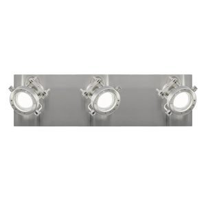 REGLETA 3L OLBIA NIQUEL SATINA 3 X 50W GU-10