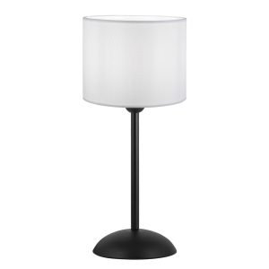 SOBREMESA ALTO TEYA NEGRO 1 X 60W E-27