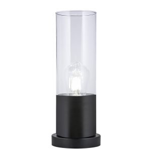 SOBREMESA DEREK NEGRO-TRANSP. 1 X 60W E-27