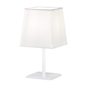 SOBREMESA FOX BLANCO 1 X 40W E-14