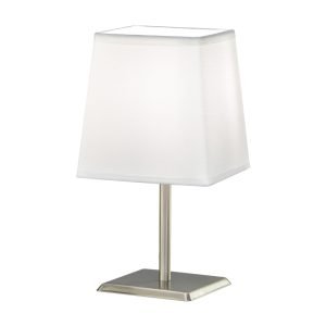 SOBREMESA FOX NIQUEL SATINADO 1 X 40W E-14