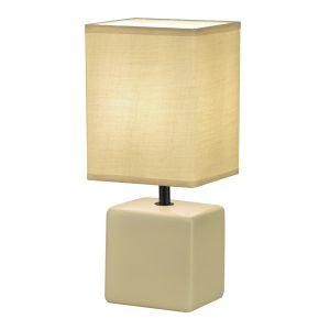 SOBREMESA GLEN AMARILLO 1 X 40W E-14