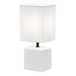 SOBREMESA GLEN BLANCO 1 X 40W E-14