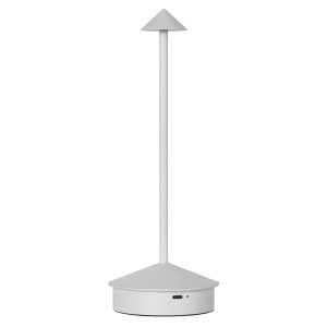 SOBREMESA GRAM BLANCO LED 3W - BATERIA RECAGABLE