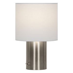 SOBREMESA ORIA NIQUEL SATINADO 1 X 60W E-27