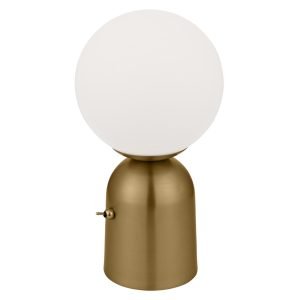 SOBREMESA PARMA LATÓN 1 X 40W E-14