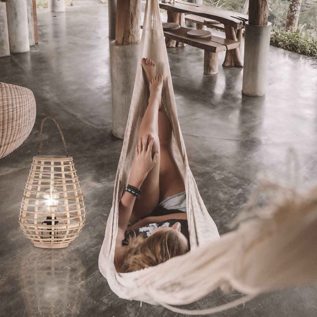 SOBREMESA PICARDO NATURAL 1 X 60W E-14 - Imagen 3