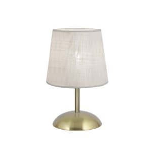 SOBREMESA PORTER LATÓN 1 X 40W E-14 - XP048/15