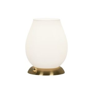 SOBREMESA TALES LATÓN-OPAL 1 X 40W E-14