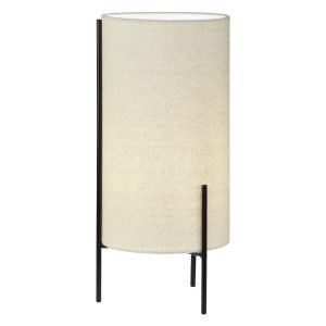 SOBREMESA VIRGIL TOSTADO/NEGRO 1 X 40W E-14