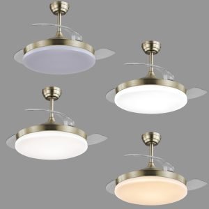 VENTILADOR MINI MALTA CUERO 40 CM 3 PALAS