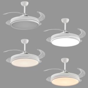 VENTILADOR NELO BLANCO 50 CM 4 PALAS