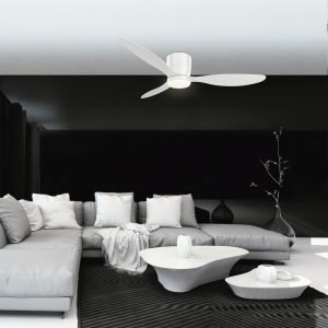 VENTILADOR RENO BLANCO 132 CM - 3 PALAS
