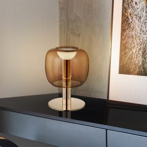 ICON-SOBREMESA ORO/AMBAR