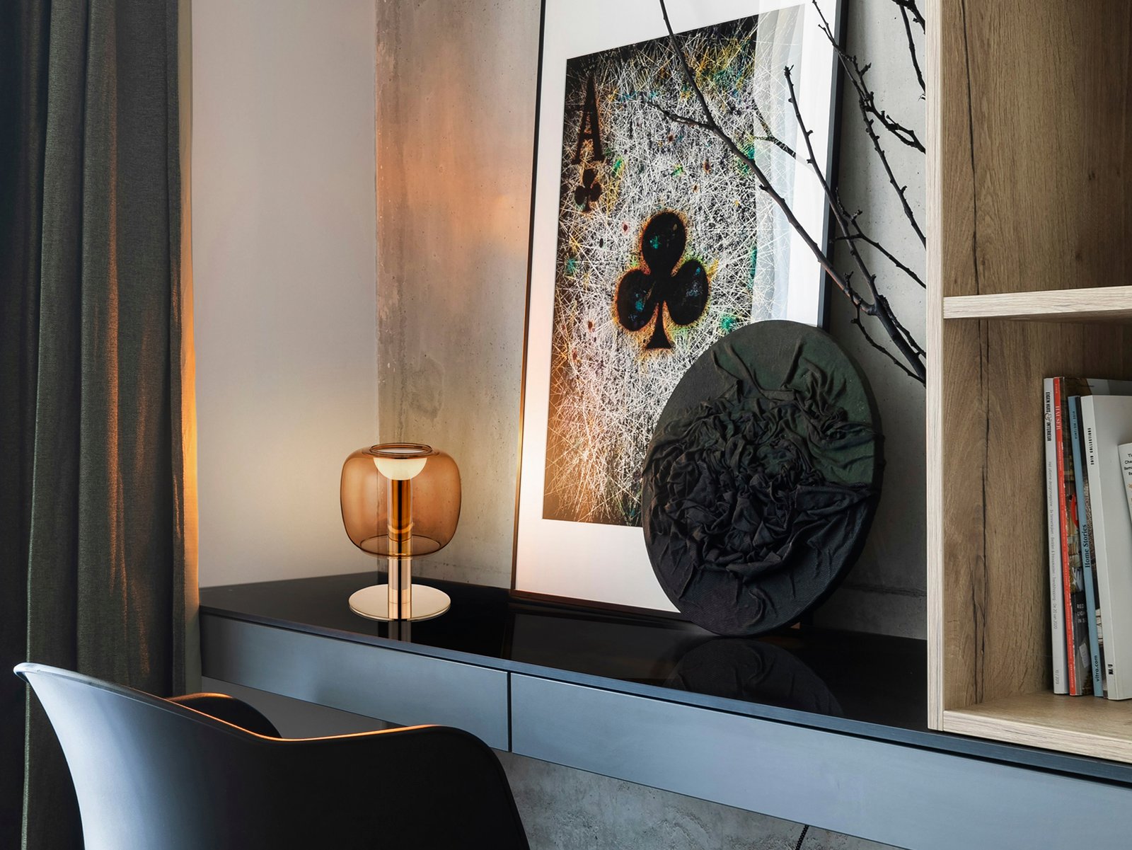 ICON-SOBREMESA ORO/AMBAR - Imagen 2