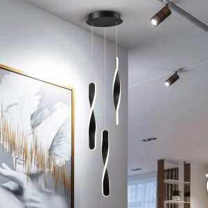 TWIST-LAMPARA 3L NEGRO