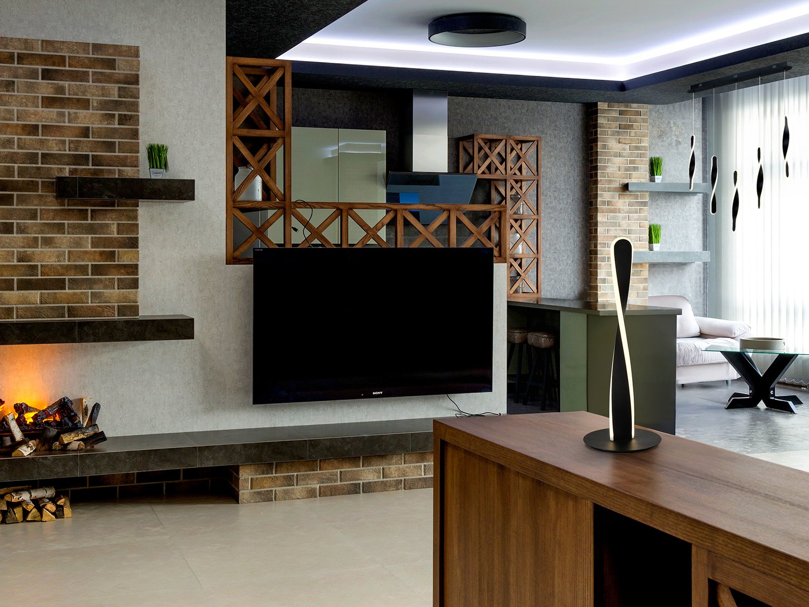 TWIST-SOBREMESA NEGRO - Imagen 2