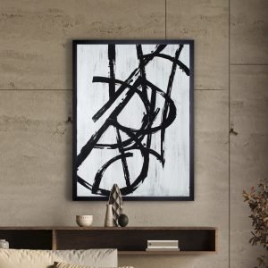 GRAPHOS BLANCO - CUADRO 75X100