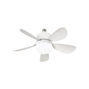 VENTILADOR NANO BLANCO 40CMS 5 PALAS - E-27