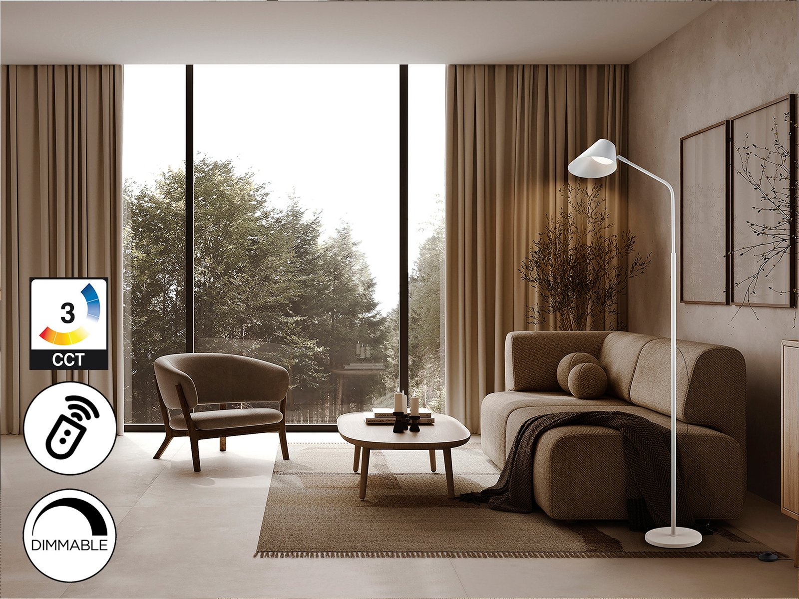 ESINO- PIE SALON 1L BLANCO - Imagen 2