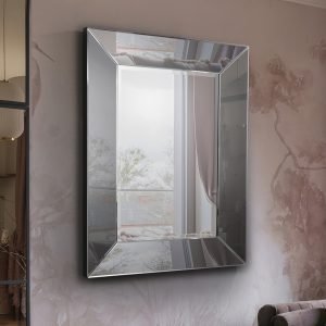 ROMA- ESPEJO 110X81- MARCO SMOKE