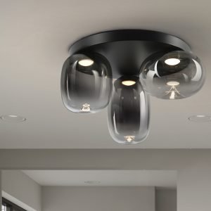 ONICE- PLAFON 3L NEGRO-SMOKE