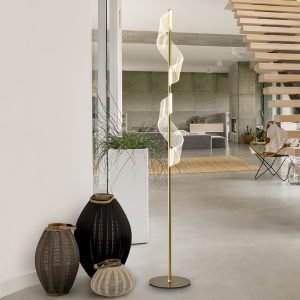 VELAS- PIE SALON LED, ORO