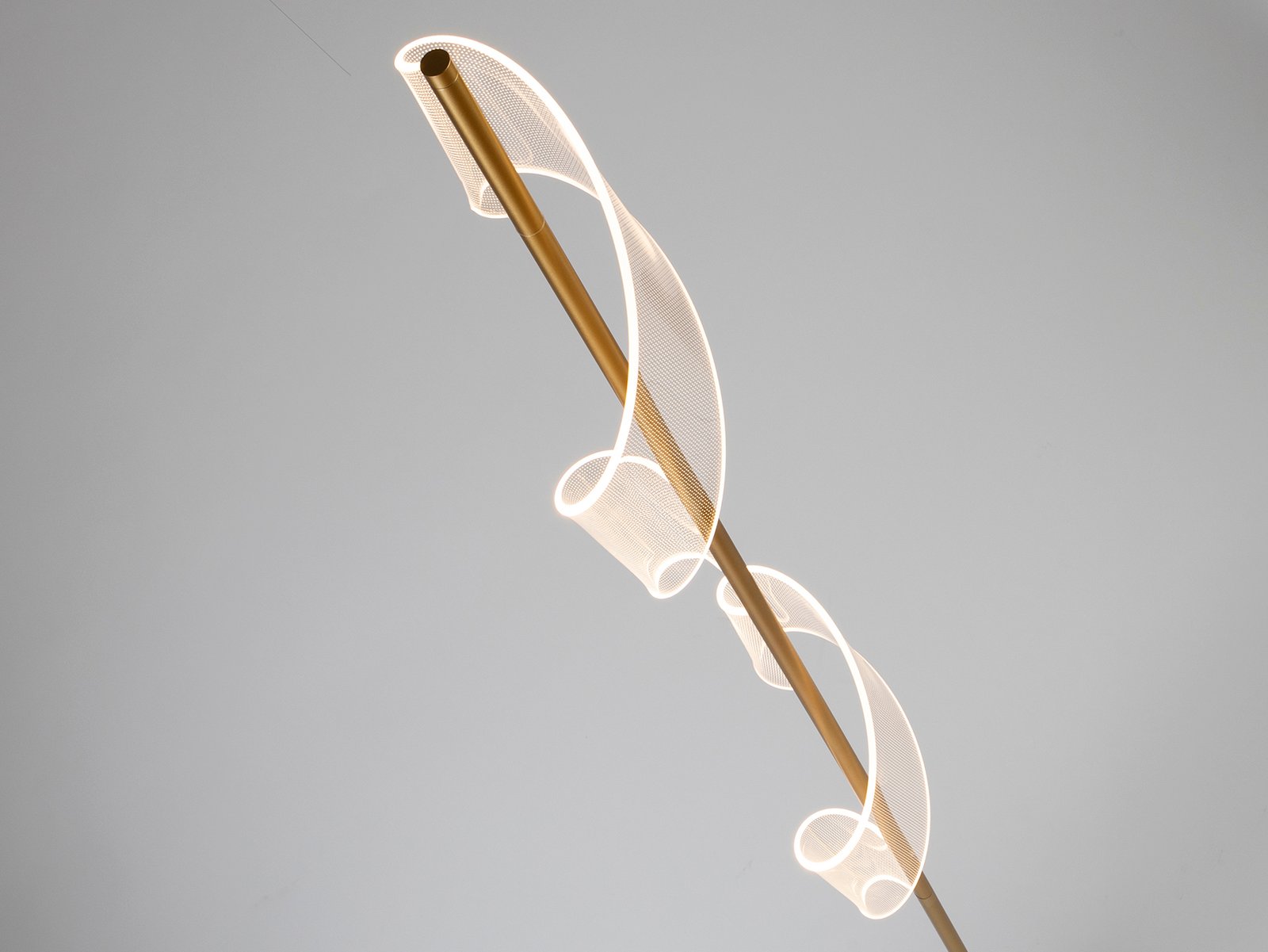 VELAS- PIE SALON LED, ORO - Imagen 3