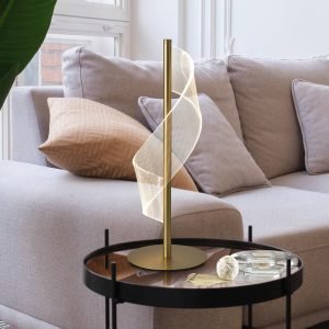 VELAS- SOBREMESA LED,ORO