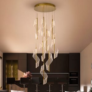 VELAS- LAMPARA 9L  ORO DIMABLE