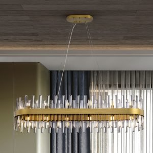 GRACE- LAMPARA 28L ORO OVAL