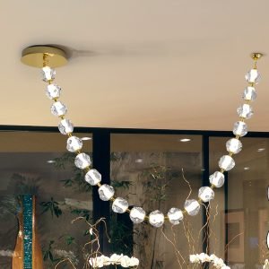 ZARIA II- LAMP 21L- ORO/TRANSP DIMABLE