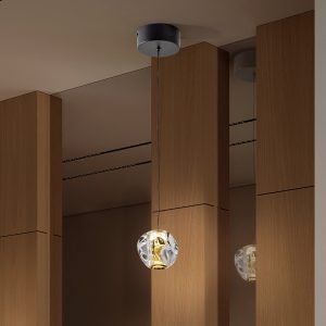 ZARIA- LAMP 1L- NEGRO/ORO/TRANSP