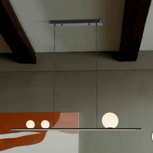 MILA- LAMPARA -NEGRO