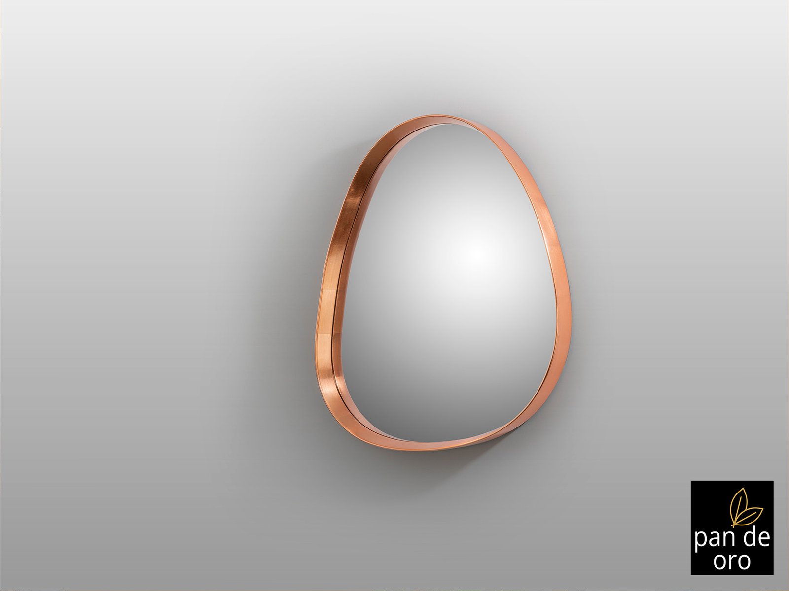 JULIE- ESPEJO PEQUEÑO ORO ROSA - Imagen 3